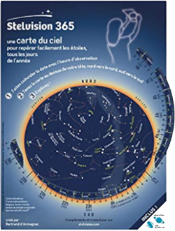 Carte du ciel Stelvision